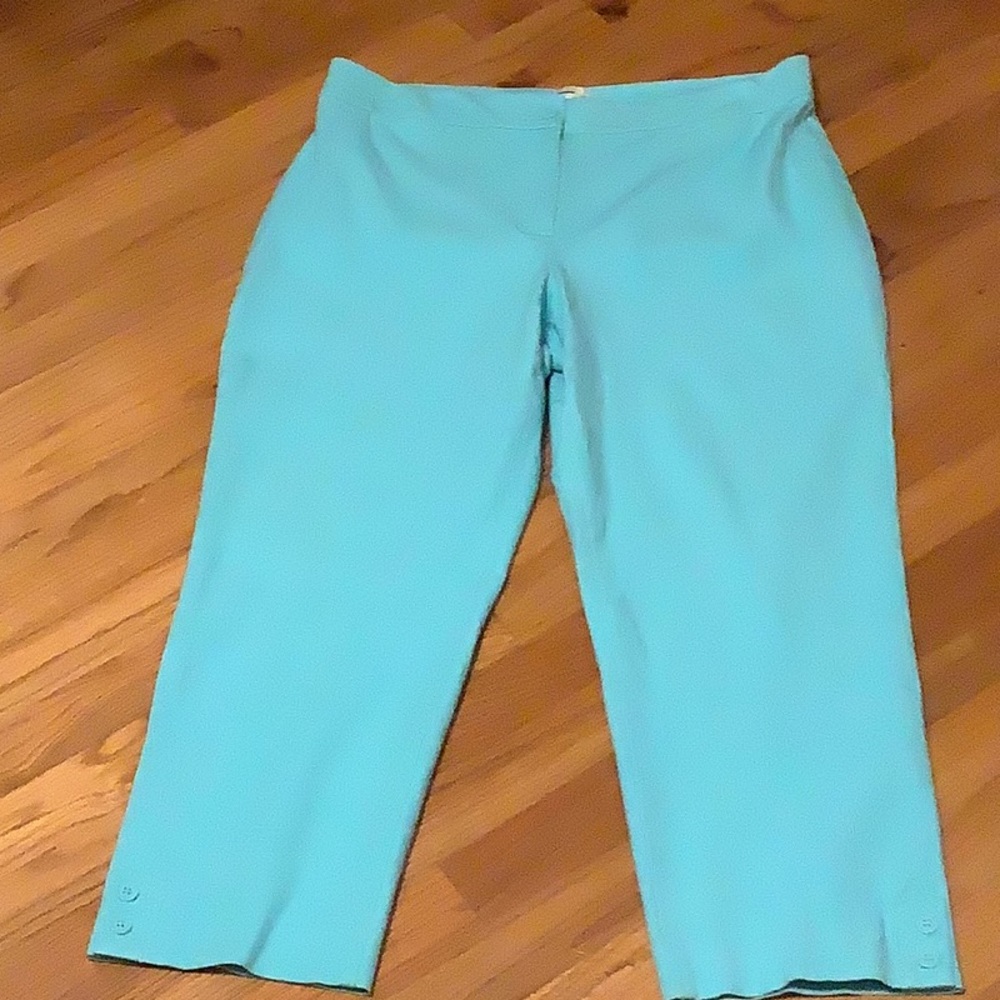 Talbots cotton ankle pants
